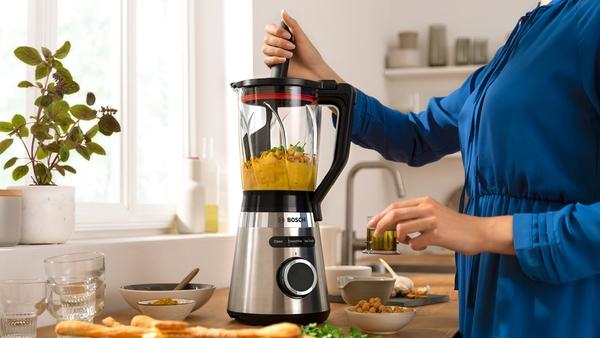 Bosch MMB6384M Trintuvas, VitaPower Serie | 4, 1200 W, Nerūdijančio plieno