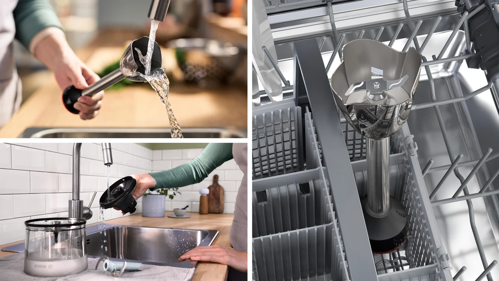 Bosch Serija 6 Rankinis trintuvas ErgoMaster 1000 W, Nerūdijančio plieno | MSM6M633