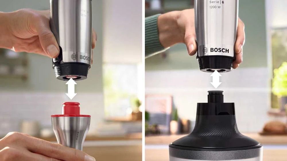Bosch MSM6M830 Serija 6, Rankinis trintuvas, ErgoMaster, 1200 W, Nerūdijančio plieno