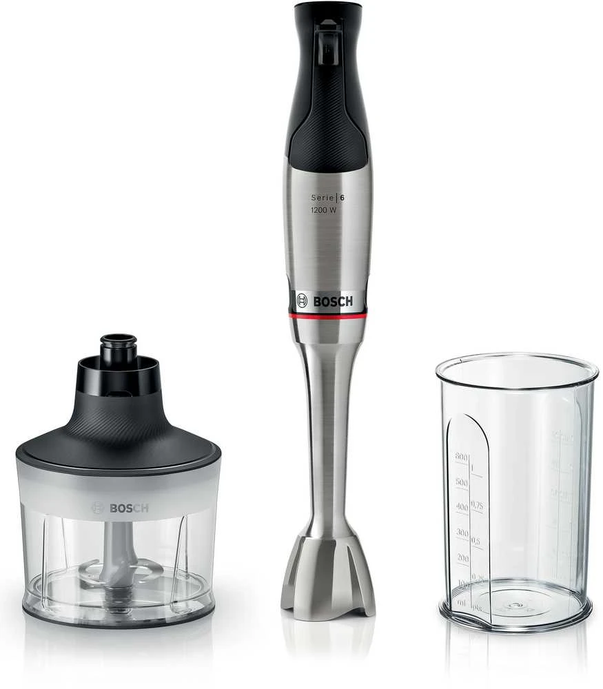 Bosch MSM6M830 Serija 6, Rankinis trintuvas, ErgoMaster, 1200 W, Nerūdijančio plieno