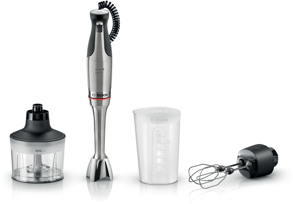 Bosch MSM8M934 Serija 8, Rankinis trintuvas, ErgoMaster, 1500 W, Nerūdijančio plieno