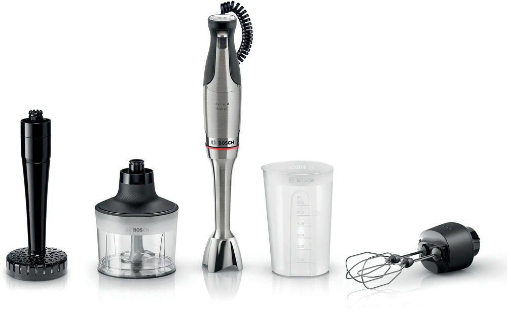 Bosch MSM8M936 Serija 8, Rankinis trintuvas, ErgoMaster, 1500 W, Nerūdijančio plieno