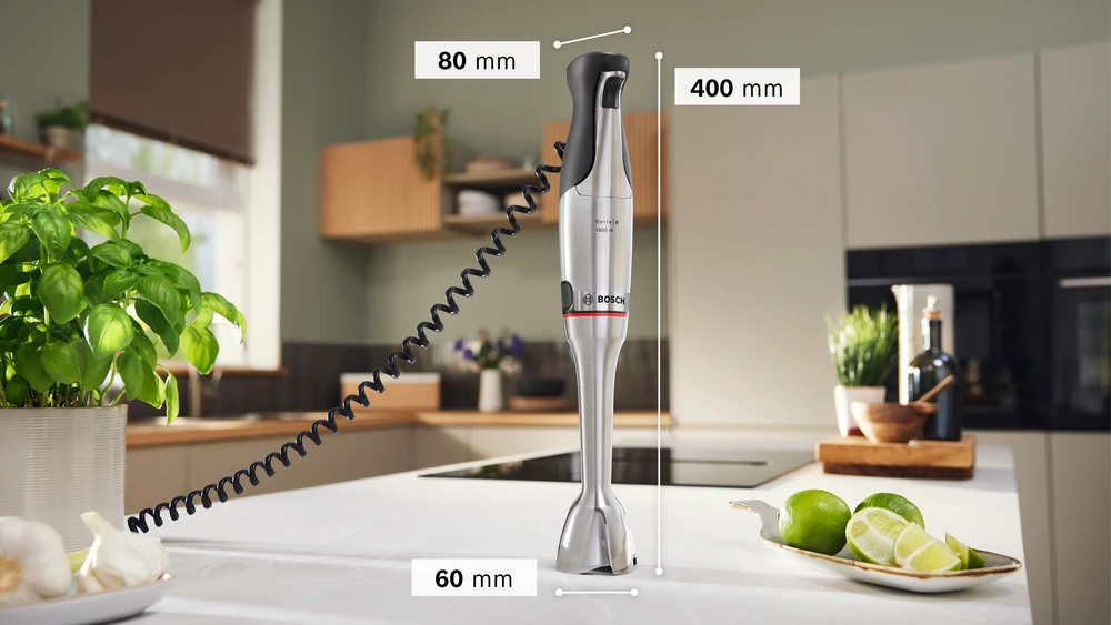 Bosch MSM8M936 Serija 8, Rankinis trintuvas, ErgoMaster, 1500 W, Nerūdijančio plieno