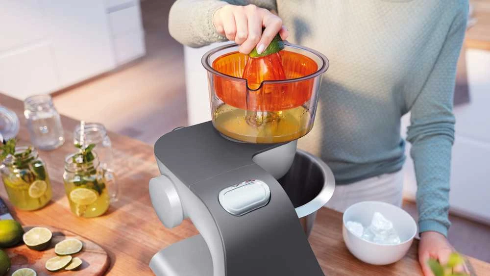 Virtuvinis kombainas Bosch MUM58359 Serija 4, Virtuvės kombainas, MUM 5, 1000 W, Sidabrinės