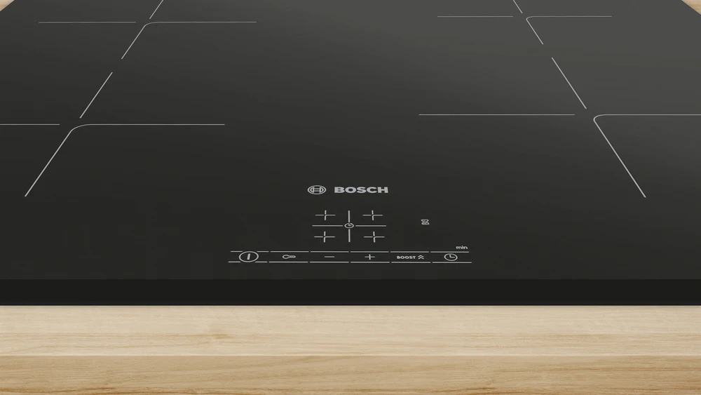Įmontuojama indukcinė kaitlentė Bosch PUE63KBB6E