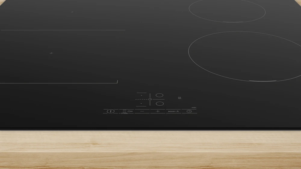 Bosch PVS611BB6E Serija 4, Indukcinė kaitlentė, 60 cm, kaitlentė be rėmo