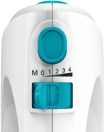 Plakiklis Bosch MFQ2210D Rankinis maišytuvas, CleverMixx FUN, 375 W, Baltas, dinamiškai mėlyna