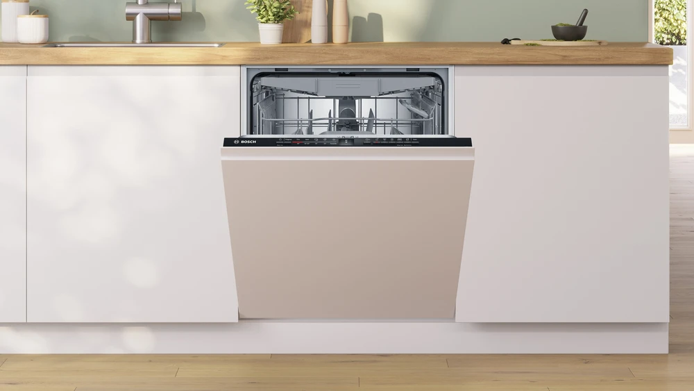 Bosch SBV2IVX57E Serija 2, Visiškai integruota indaplovė, 60 cm, XXL