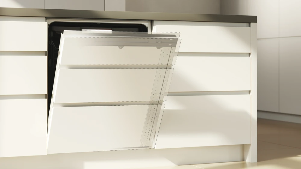 Bosch SGZ8BI00 jungiamasis bėgelis atskiriems baldams