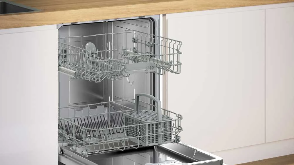 Bosch SMU26AW11S Serija 2, Indaplovė, montuojama iš apačios, 60 cm, Balta