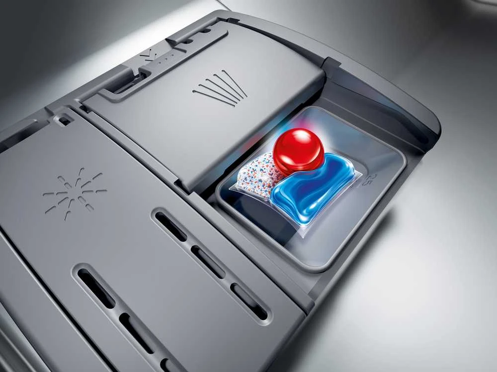 Bosch SMU2HTS08E Serija 2, Indaplovė, montuojama iš apačios, 60 cm, Šlifuotas plienas