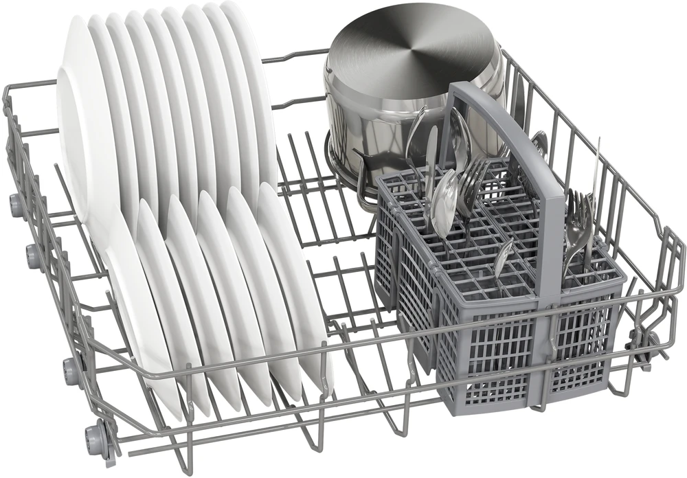 Bosch SMU2ITW69E Serija 2, Indaplovė, montuojama iš apačios, 60 cm, Balta