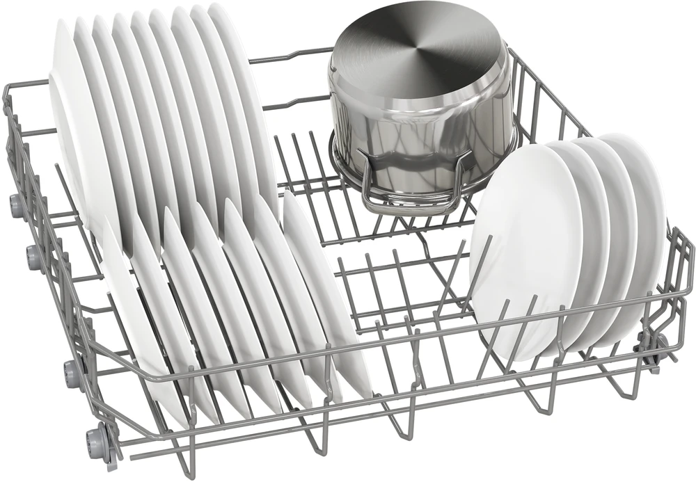 Bosch SMU2IVW67E Serija 2, Indaplovė, montuojama iš apačios, 60 cm, Balta