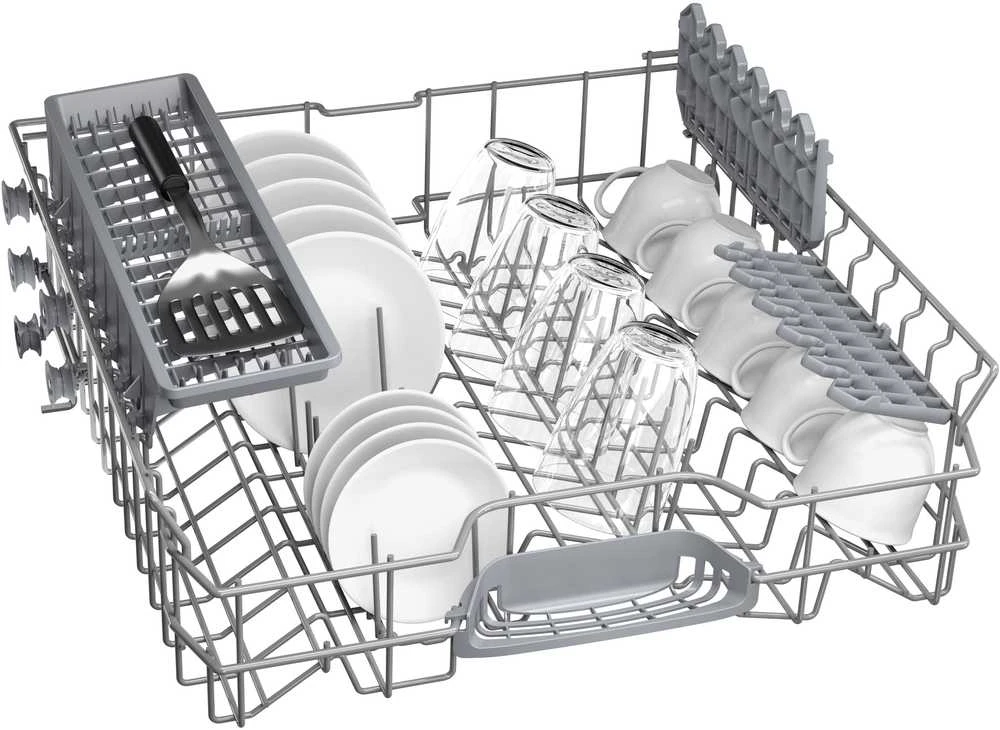 Bosch SMU4HKS12E Serija 4, Indaplovė, montuojama iš apačios, 60 cm, Šlifuotas plienas
