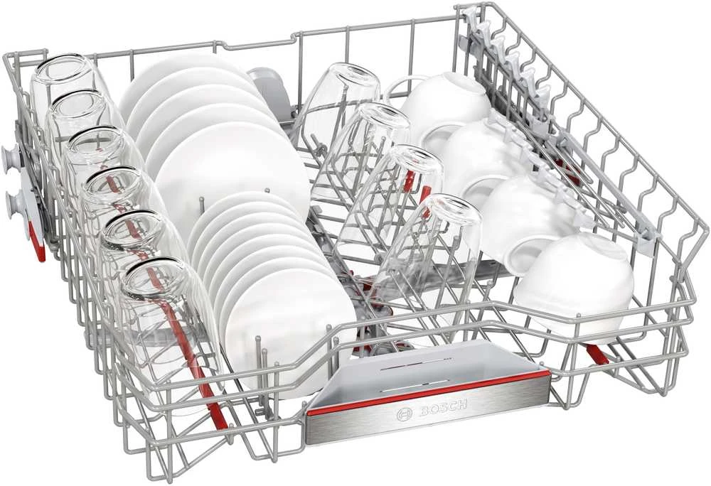 Bosch SMU6ECS12E Serija 6, Indaplovė, montuojama iš apačios, 60 cm, Šlifuotas plienas