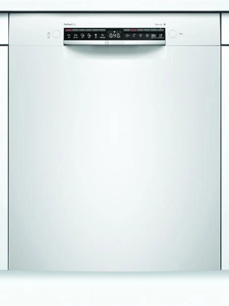 Bosch Series 6, built-under indaplovė, 60 cm, Baltas SMU6ZCW00S aprašymas - Prekės nuotrauka