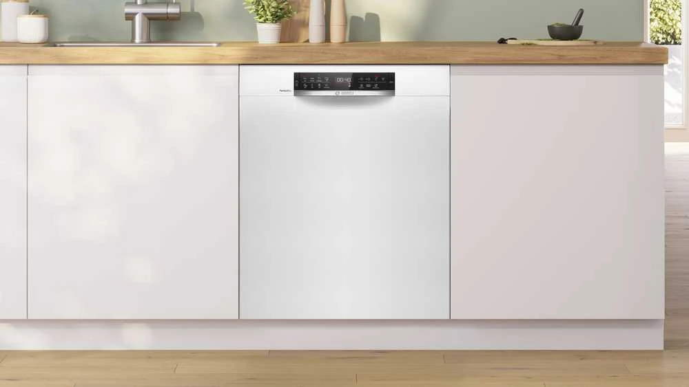 Bosch 38574 SMU6ZCW16E Serija 6, Indaplovė, montuojama iš apačios, 60 cm, Balta
