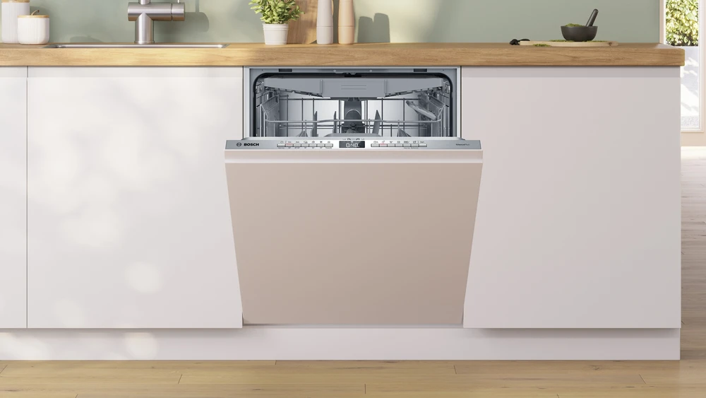Bosch SMV4HMX01S Serija 4, Visiškai integruota indaplovė, 60 cm