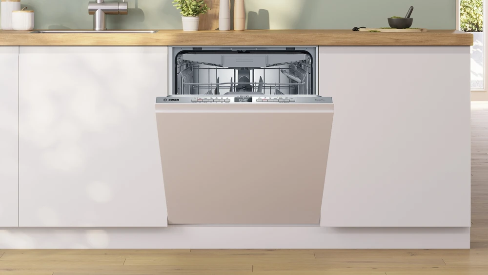 Bosch SMV4HMX02S Serija 4, Visiškai integruota indaplovė, 60 cm