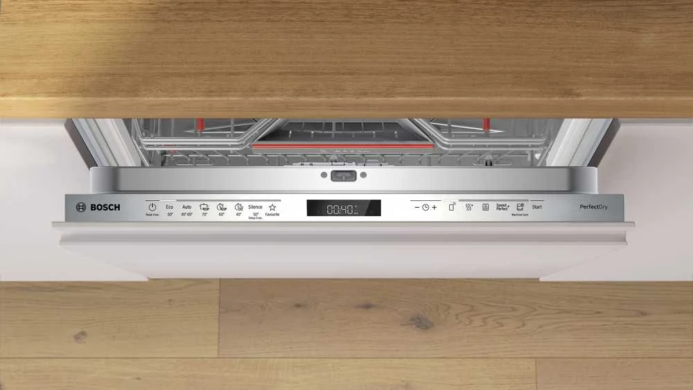 Bosch SMV6ZCX24E Serija 6, Visiškai integruota indaplovė, 60 cm