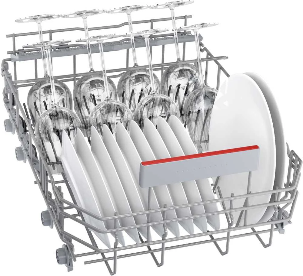 Bosch SPU4HMS13E Serija 4, Indaplovė, montuojama iš apačios, 45 cm, Šlifuotas plienas