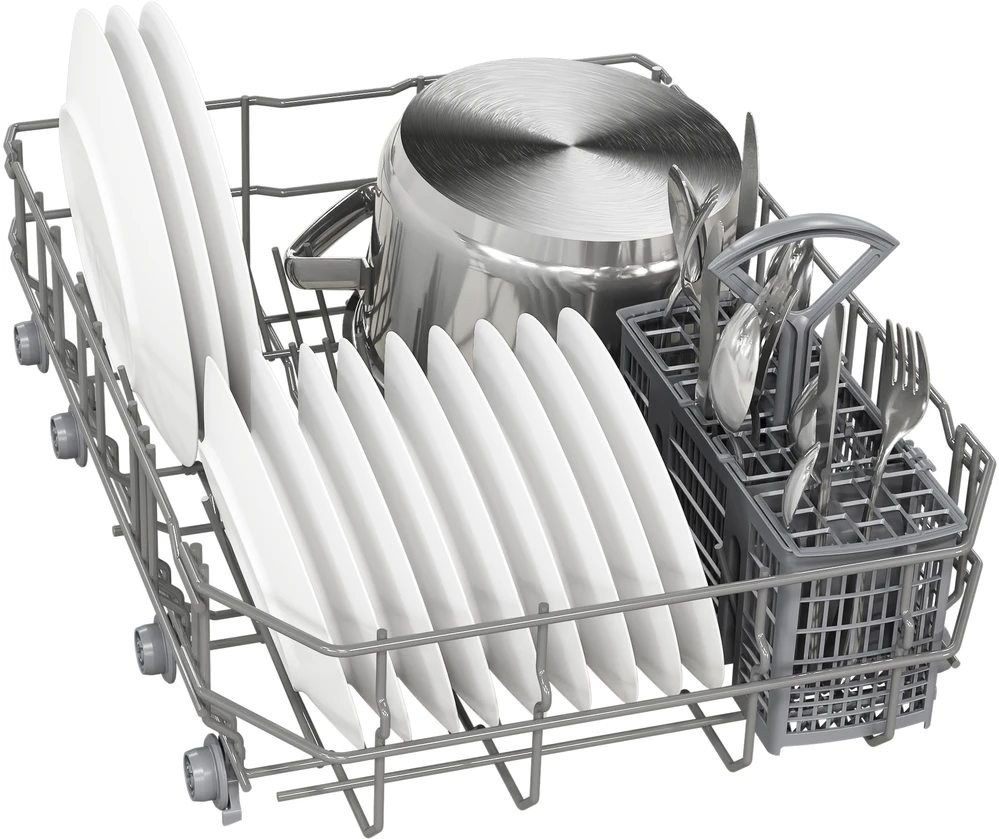 Įmontuojama indaplovė Bosch SPV2IKX10E 45 cm
