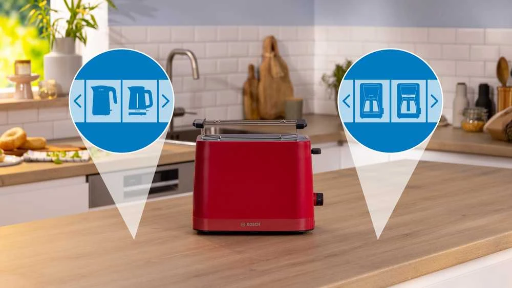 Bosch TAT3M124 Kompaktinis skrudintuvas, MyMoment, Raudona