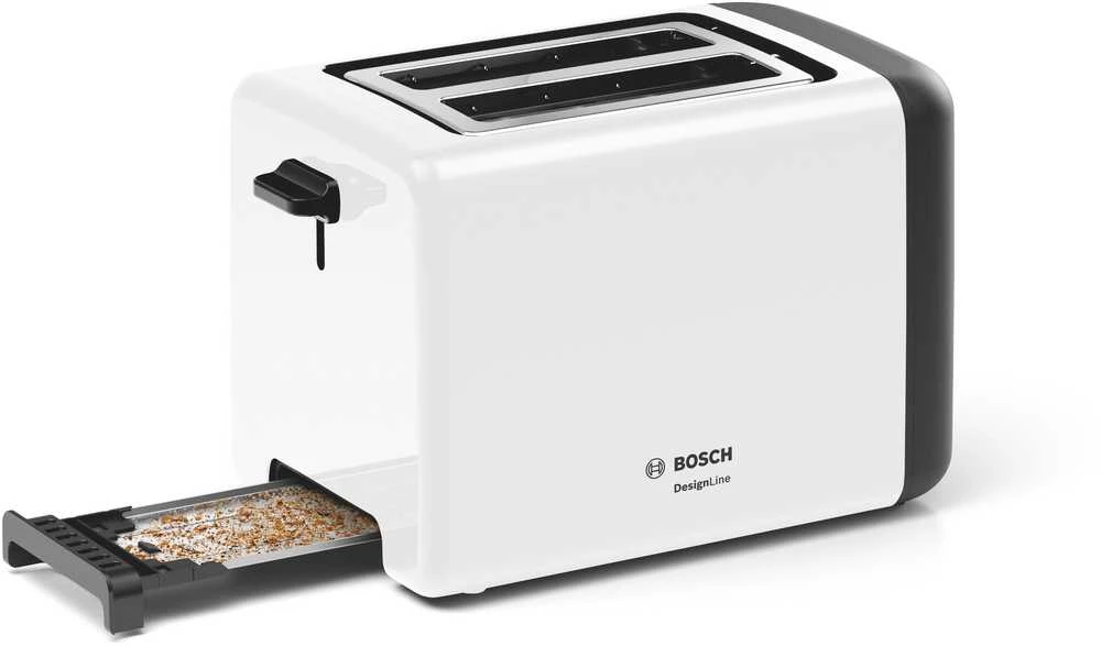 Bosch TAT3P421 Kompaktinis skrudintuvas, DesignLine, Baltas
