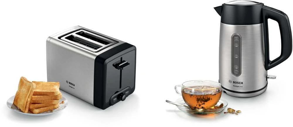 Bosch TAT4P420 Kompaktinis skrudintuvas, DesignLine, Nerūdijančio plieno