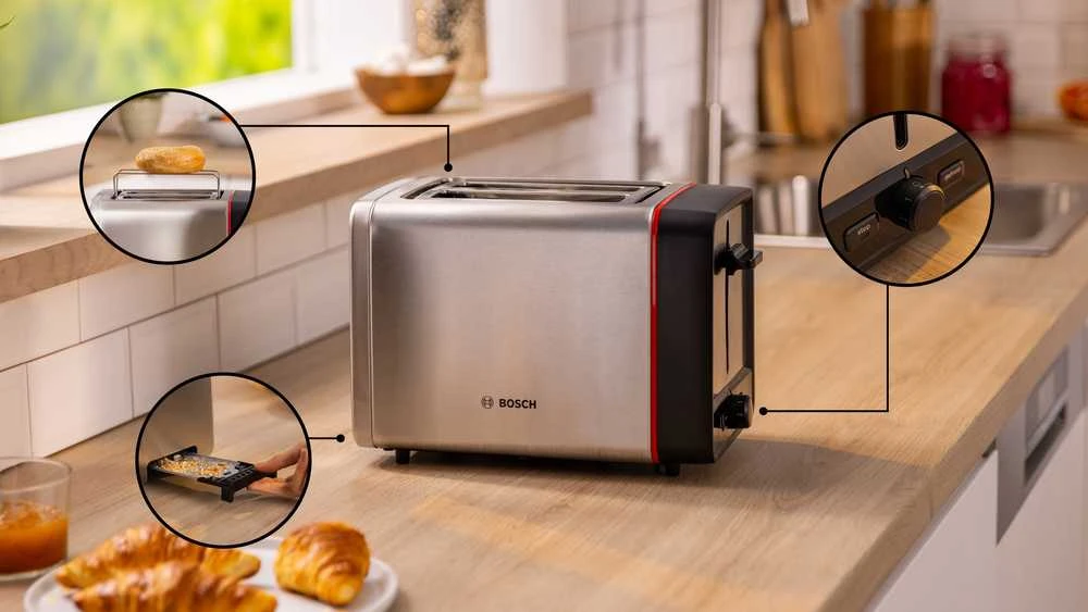 Bosch TAT6M420 Kompaktinis skrudintuvas, MyMoment, Nerūdijančio plieno