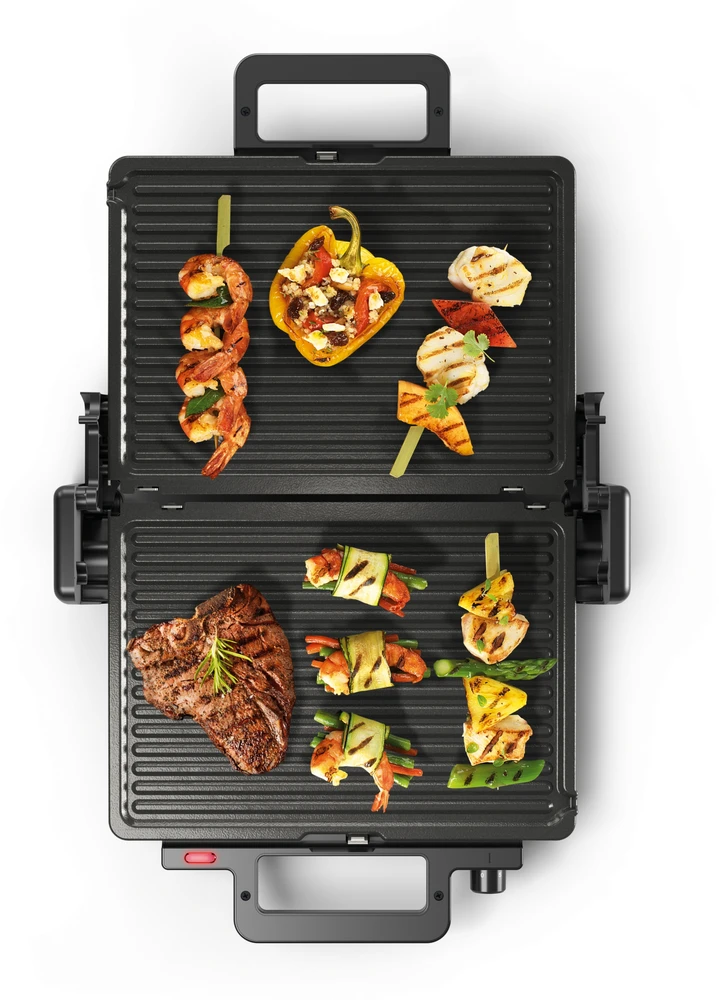 Virtuvinės svarstyklės Bosch | TCG3323 | Contact grill | 2000 W | Juodas