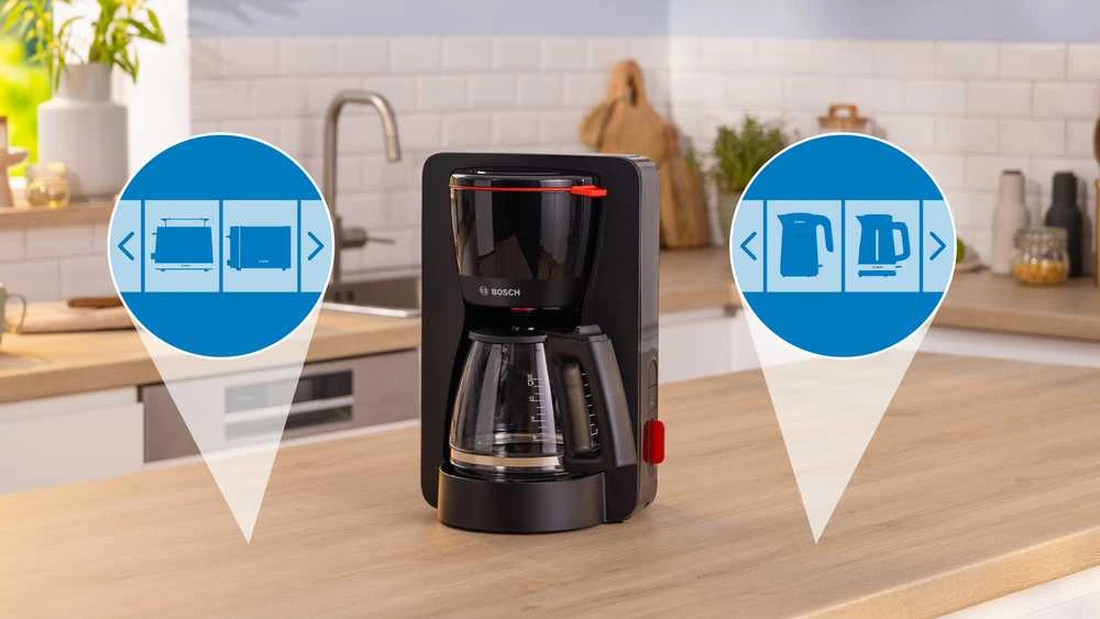 Kavos Aparatas - Bosch TKA3M133 1.4L Pusiau Automatinis