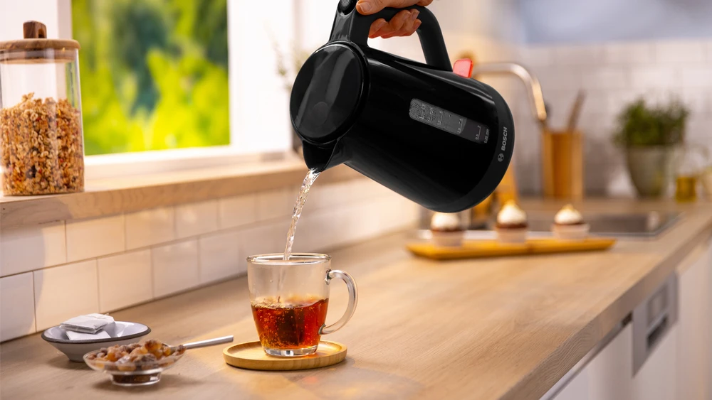Virdulys Bosch TWK1M123 MyMoment 1,7 l, Juodas