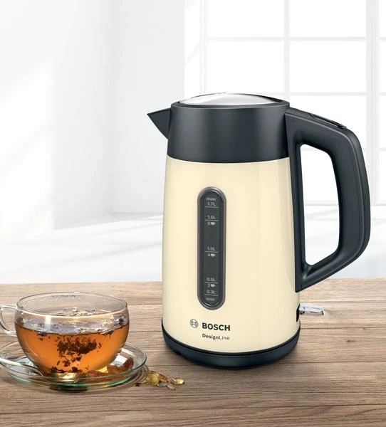 Virdulys Bosch DesignLine TWK4P437, smėlio spalvos