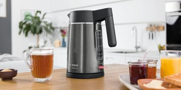 Virdulys Bosch TWK5P475 DesignLine, Grafito spalvos, 1,7 L