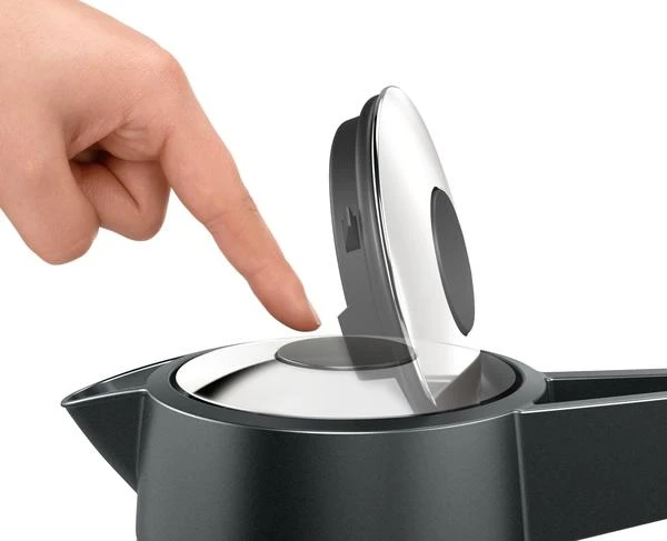 Virdulys Bosch TWK5P475 DesignLine, Grafito spalvos, 1,7 L