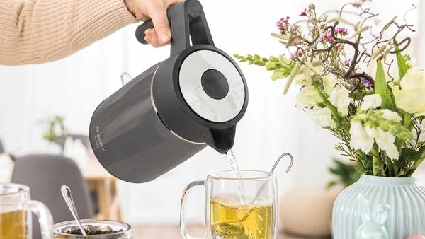 Virdulys Bosch TWK5P475 DesignLine, Grafito spalvos, 1,7 L