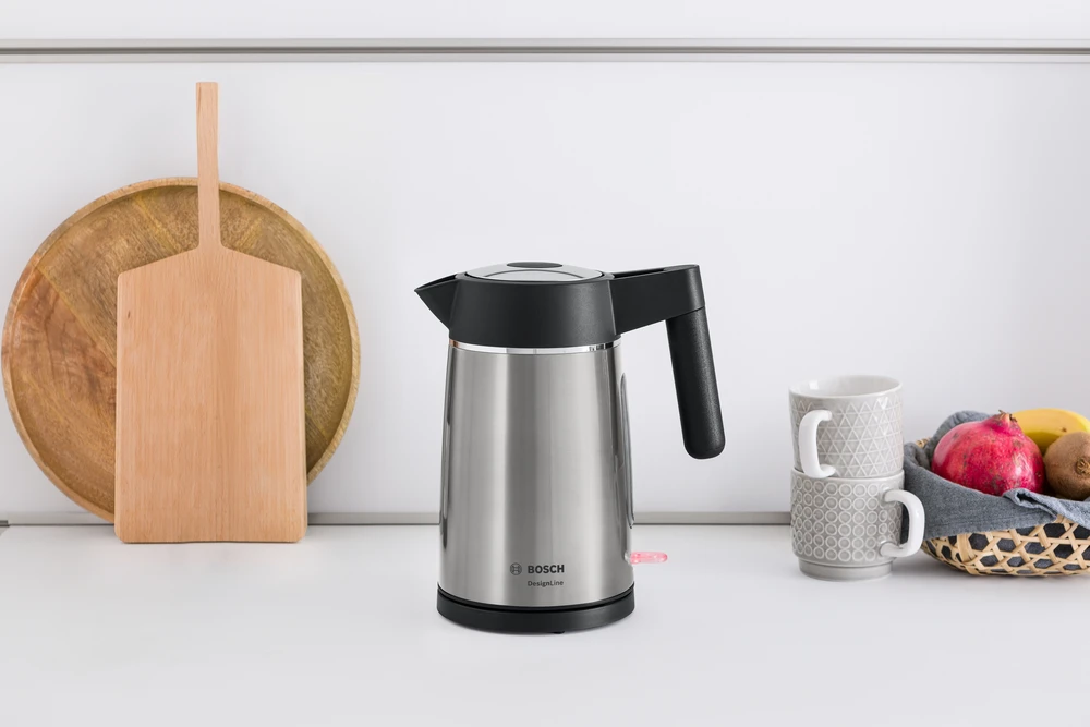Bosch TWK5P480 Virdulys, DesignLine, Nerūdijančio plieno
