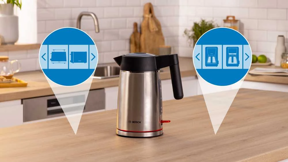 Bosch TWK6M480 Virdulys, MyMoment, Nerūdijančio plieno