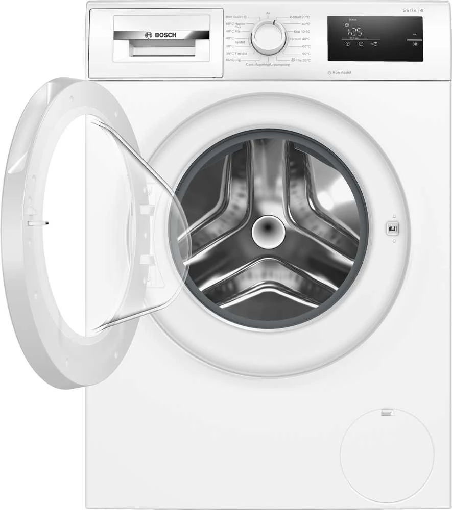 Skalbimo mašina Bosch WAN2808LSN Serija 4, Skalbyklė, pakraunama iš priekio, 8kg, maks. 1400 aps./min.