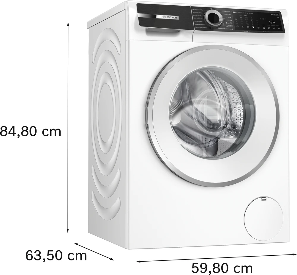 Bosch WNG2541LSN Serija 6, Skalbyklė-džiovyklė, 10.5/6kg, maks. 1400 aps./min.