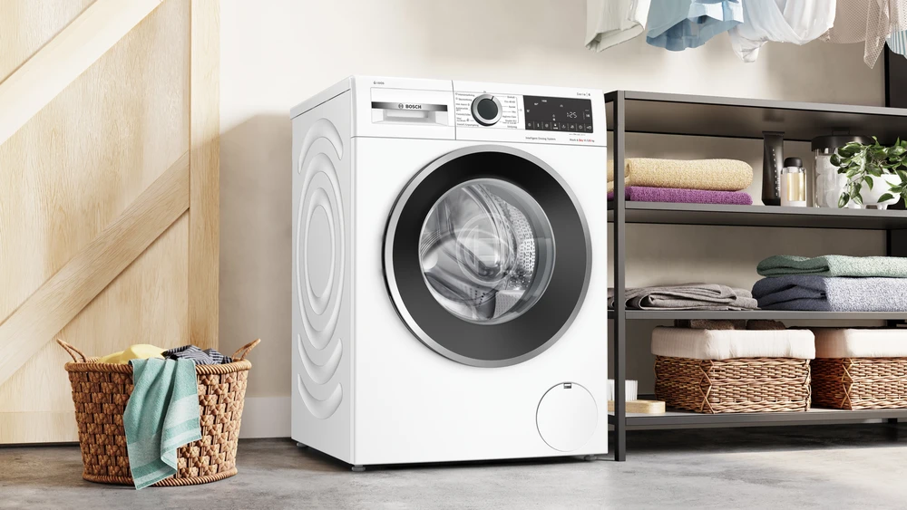 Skalbimo mašina su džiovinimo funkcija Bosch WNG254ABSN 10.5/6kg, iDos