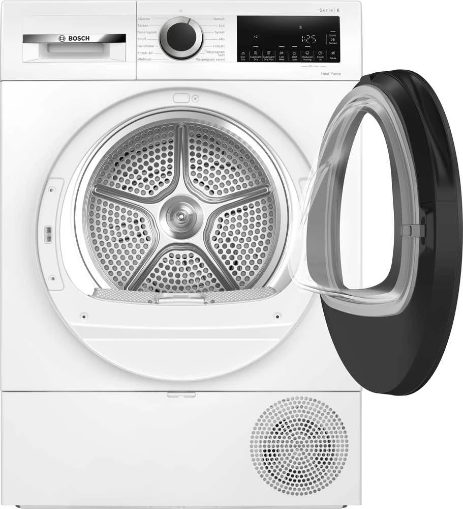 Bosch WQG2420ESN Serija 6, Džiovyklė su šilumos siurbliu, 9kg