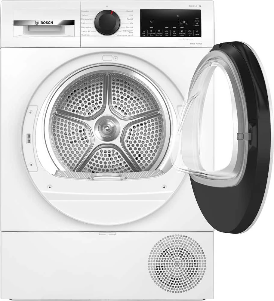 Bosch WQG2420ISN Serija 6, Džiovyklė su šilumos siurbliu, 9kg