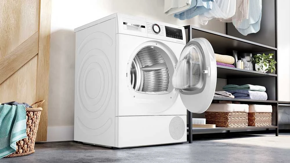 Bosch WQG245DLSN Serija 6, Džiovyklė su šilumos siurbliu, 9kg