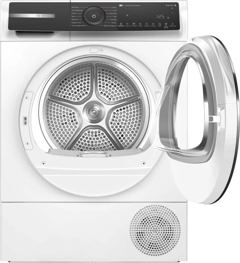 Bosch WQH245B9SN Serija 6, Džiovyklė su šilumos siurbliu, 9kg