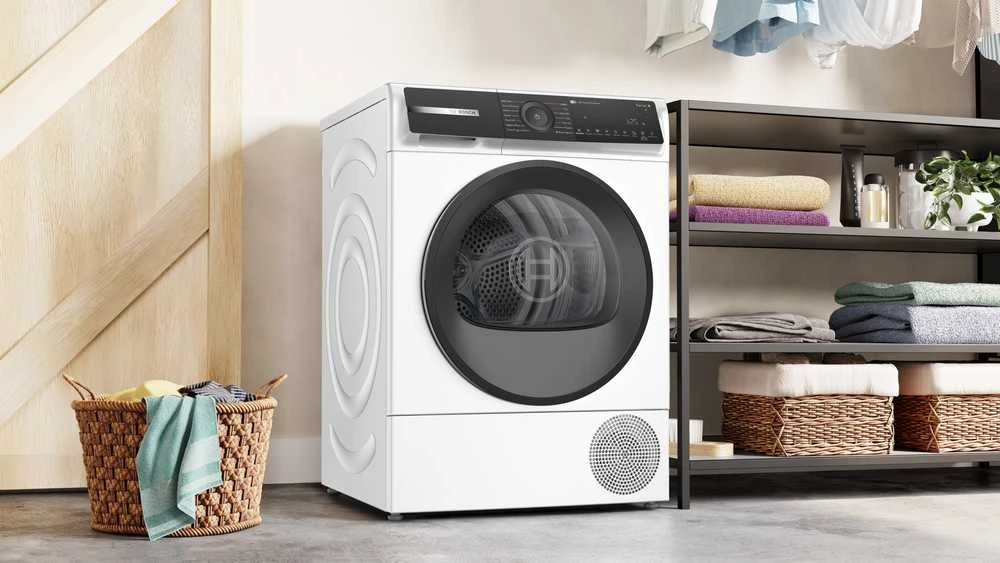Bosch WQH245B9SN Serija 6, Džiovyklė su šilumos siurbliu, 9kg