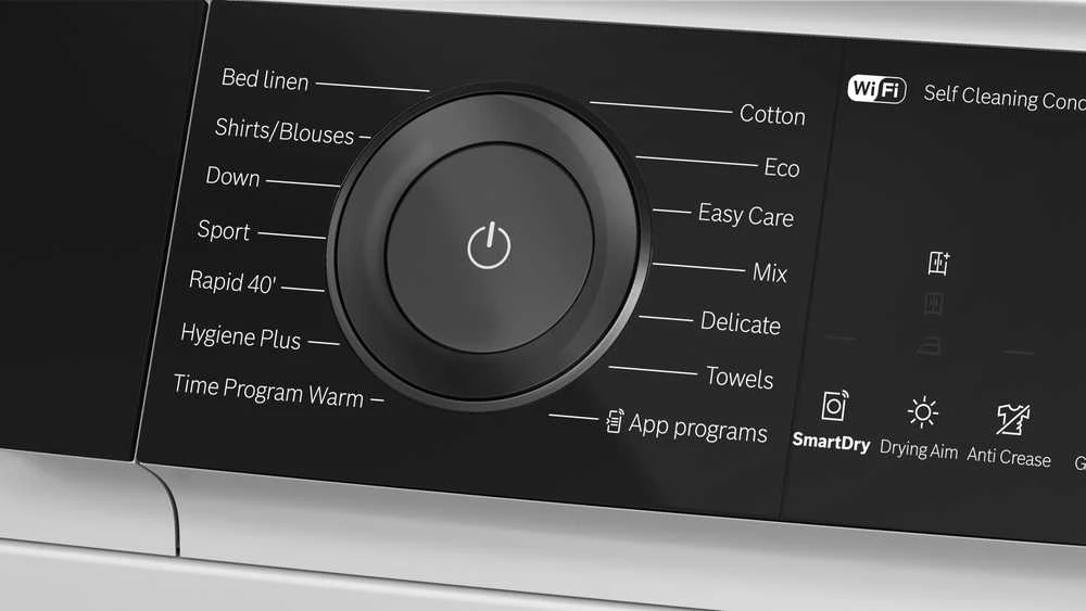 Bosch WQH245B9SN Serija 6, Džiovyklė su šilumos siurbliu, 9kg