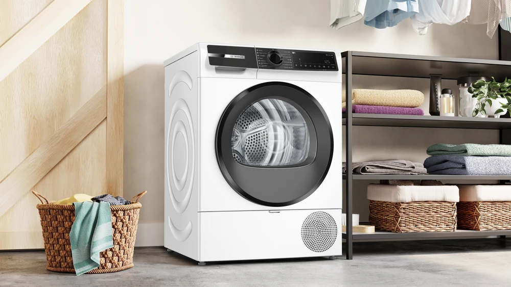 Bosch WQK2420ESN Serija 6, Džiovyklė su šilumos siurbliu, 9kg