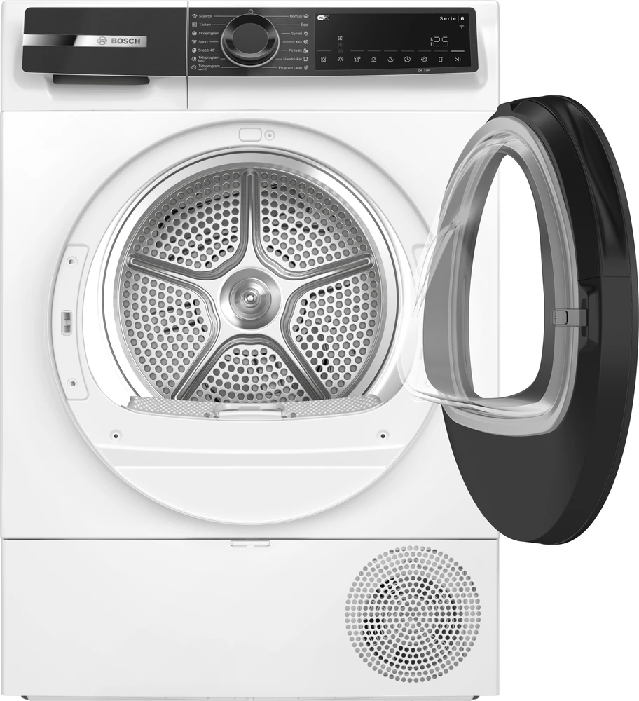 Bosch WQK2420ESN Serija 6, Džiovyklė su šilumos siurbliu, 9kg